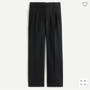 J Crew Crochet-Trimmed Pleated Trouser, NWT